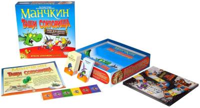 Купить Хобби Настольная игра: Манчкин Тащи Сокровища в БУКВАЕШКА